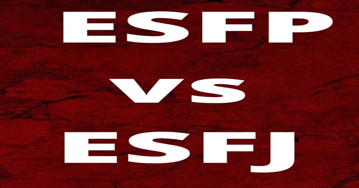 ESFP vs ESFJ