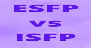 ESFP vs ISFP