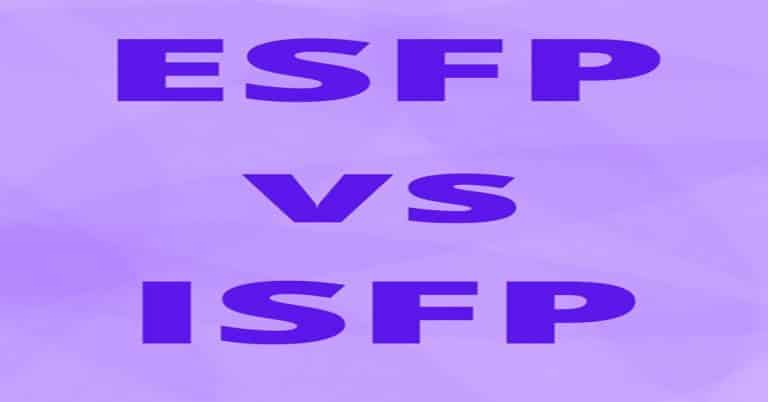 ESFP vs ISFP