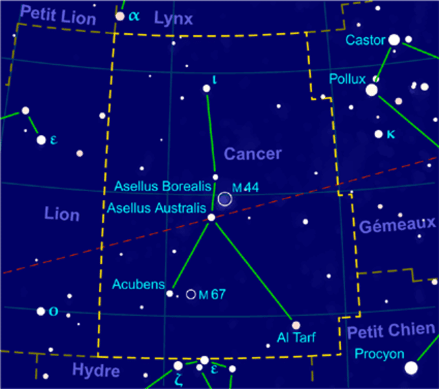 Cancer Constellation Map